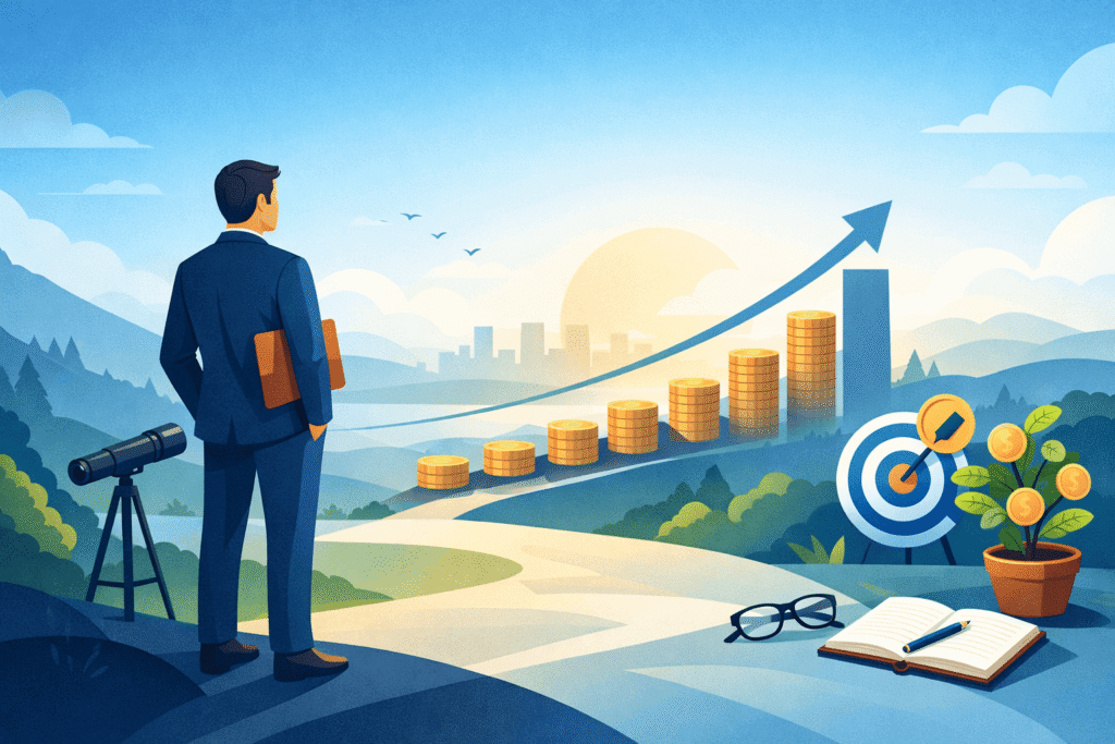 Comment agir et penser comme un investisseur gagnant illustration montrant comment agir et penser comme un investisseur gagnant