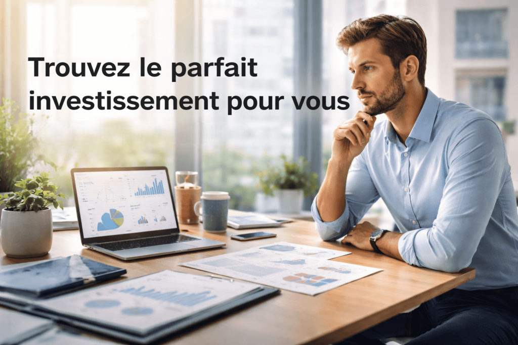 Trouvez le parfait investissement pour vous trouvez le meilleur investissement pour vous