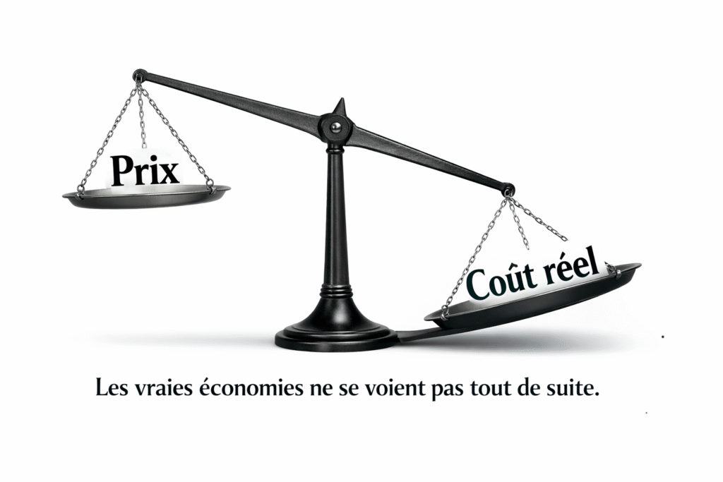Fausses économies : le vrai coût du prix bas fausses économies et coût réel